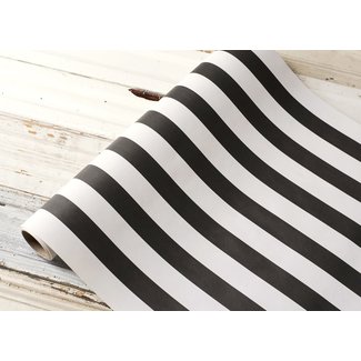 Black Classic Stripe Runner