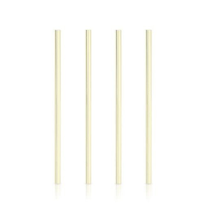 Belmont Wide Gold Cocktail Straws