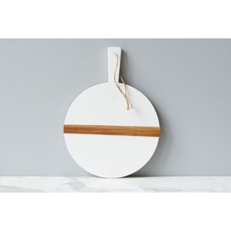 White Round Mod Board, Small