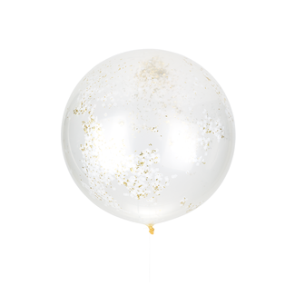 Golden Jumbo Confetti Balloon