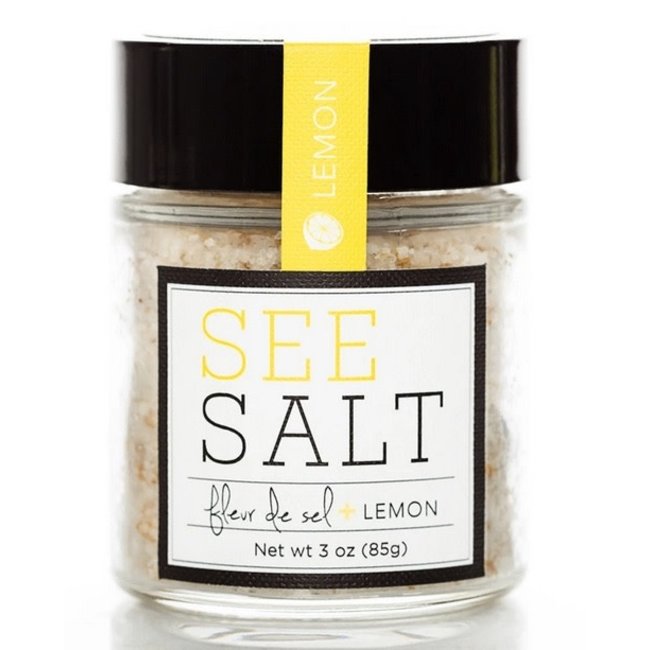 See Salt Fleur de Sel + Lemon Finishing Salt