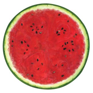 Die-Cut Watermelon Placemat