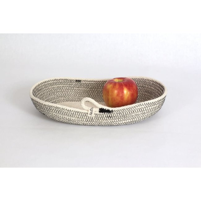 Medium Oval Black Basket