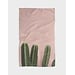 Pink Cactus Kitchen Tea Towel