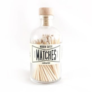 Vintage Apothecary Wood Top  Matches White