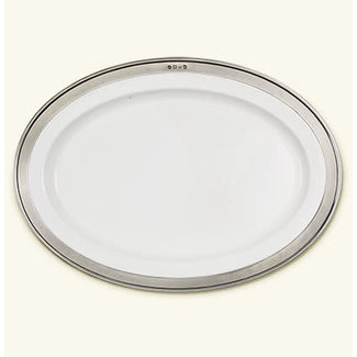 Match Convivio Oval Serving Platter Med