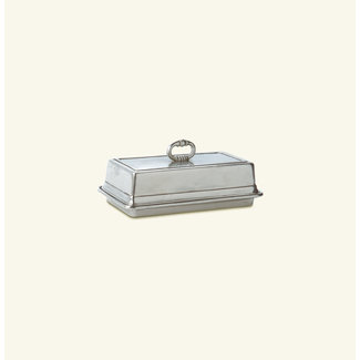 Match MATCH Pewter Covered Butter Dish