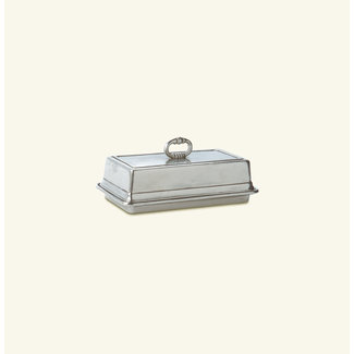 Match Pewter Covered Butter Dish