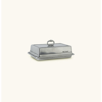 Match MATCH Pewter Double Butter Dish with Cover