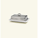 Match Convivio Double Butter Dish with Cover, White