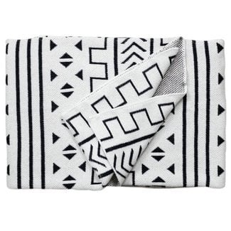 Mali Throw Blanket Blanc