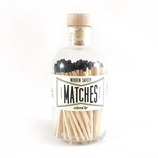 made market co. Vintage Apothecary Wood Top Matches- Black