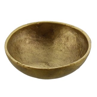 Tiny Cast Round Bowl Brass