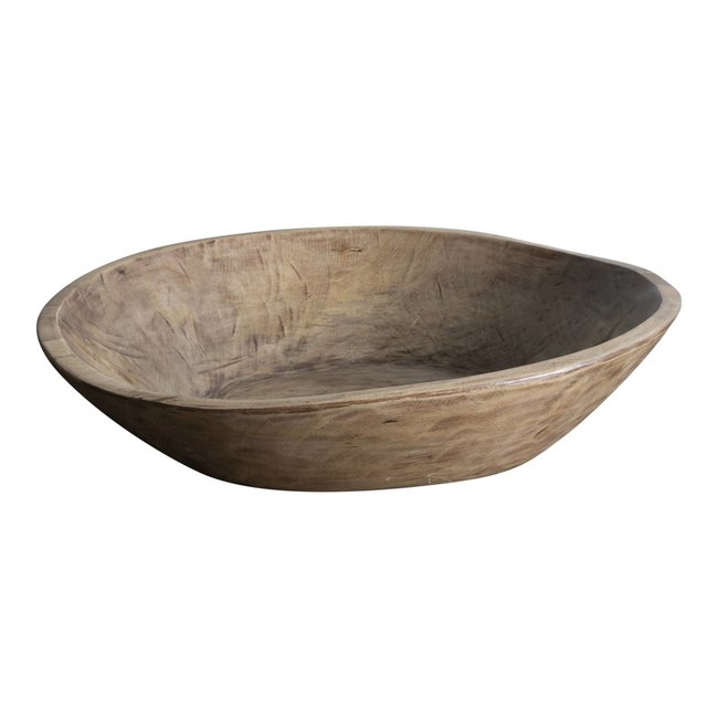 Found Dough Bowl, Natural Large