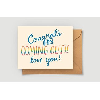 Coming Out LGBTQ Card