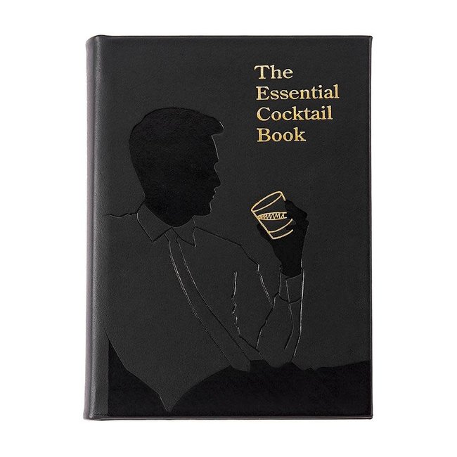 Essential Cocktail Book | Black Leather