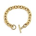 Alexis Toggle Bracelet 8" Gold