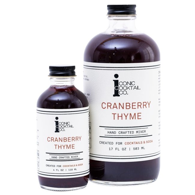 Iconic Cocktail Co. Cranberry Thyme 17oz