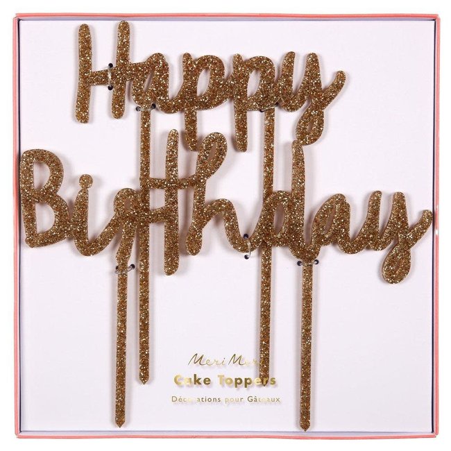 Happy Birthday Acrylic Topper urbAna