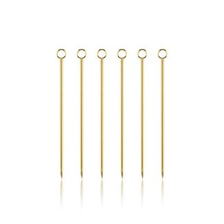 Gold Cocktail Pick Set