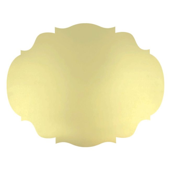 Die-Cut Gold French Frame Placemat