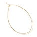 Double Chain Drape Necklace 14k Gold Fill