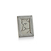 White Bone Frame w/Black Engraving 4x6