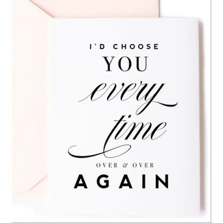 I'd choose you love card