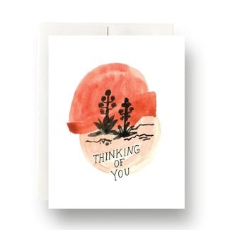 Agave Sunset Thinking of You Card