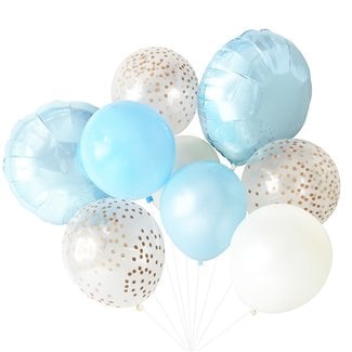 Balloon Bouquet - Light Blue Party