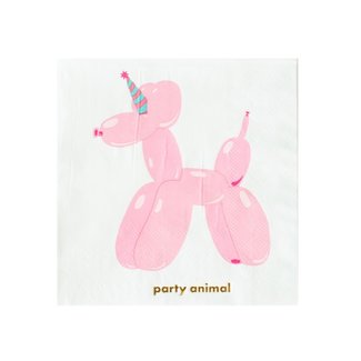 Witty "Party Animal" Cocktail Napkins - 20 Pk.