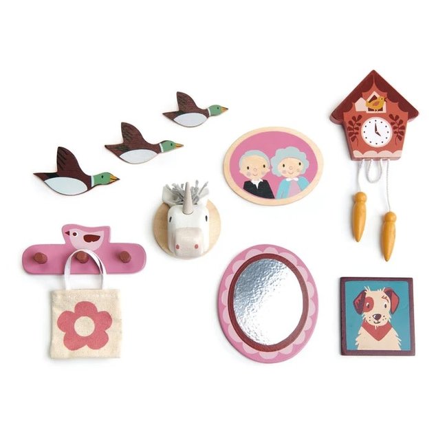 Dollhouse Wall Decor Set