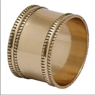 Antique Gold Band Napkin Ring