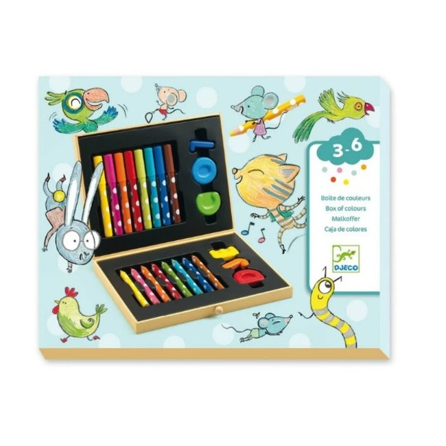 Crayon Box of colors for toddlers