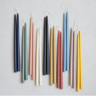 Pair of 18" Taper Candles