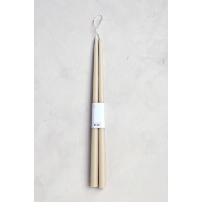 Pair of 18" Taper Candles