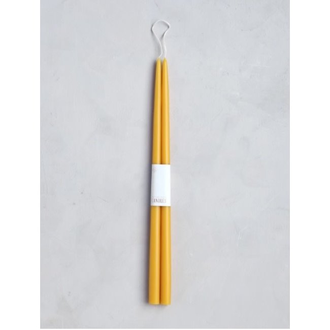 Pair of 18" Taper Candles