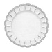 arte italica Bella Bianca Beaded Charger