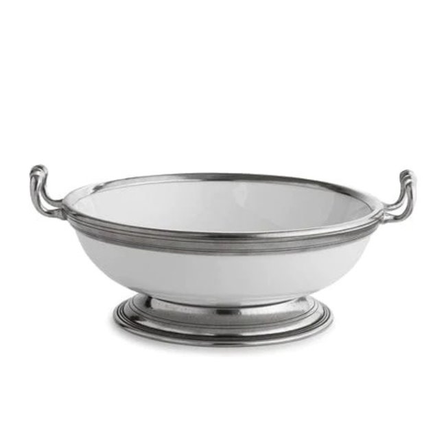 Tuscan Medium Footed Bowl with Handles