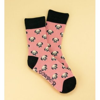 Men's Pug Socks - Candy
