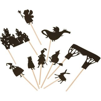 Story Telling Shadow Puppets - Enchanted Forest