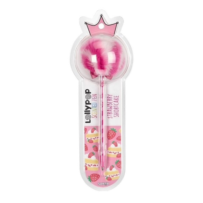 Scented Lollypop Pen - Cotton Candy