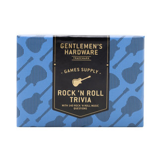 Gentleman's Hardware Rock N Roll Trivia