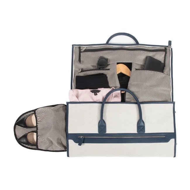 Capri 2-in-1 Garment and Duffel Bag (Navy)