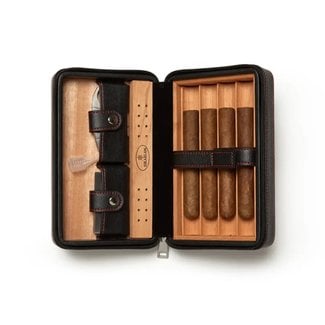 Cigar Case High End Leather Fashion Portable Travel Cigar Holder