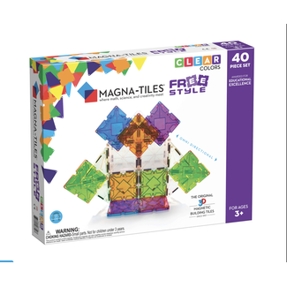 Magna-Tiles Freestyle 40 Piece Set