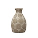 Terracotta Vase w/ Dots, Large