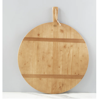 etu home Round Pine Board Extra Large