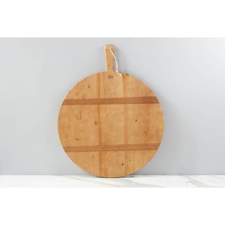 Round Pine Charcuterie Board - Large