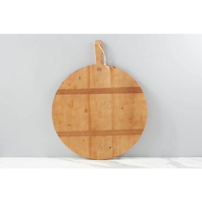 Round Pine Charcuterie Board - Large